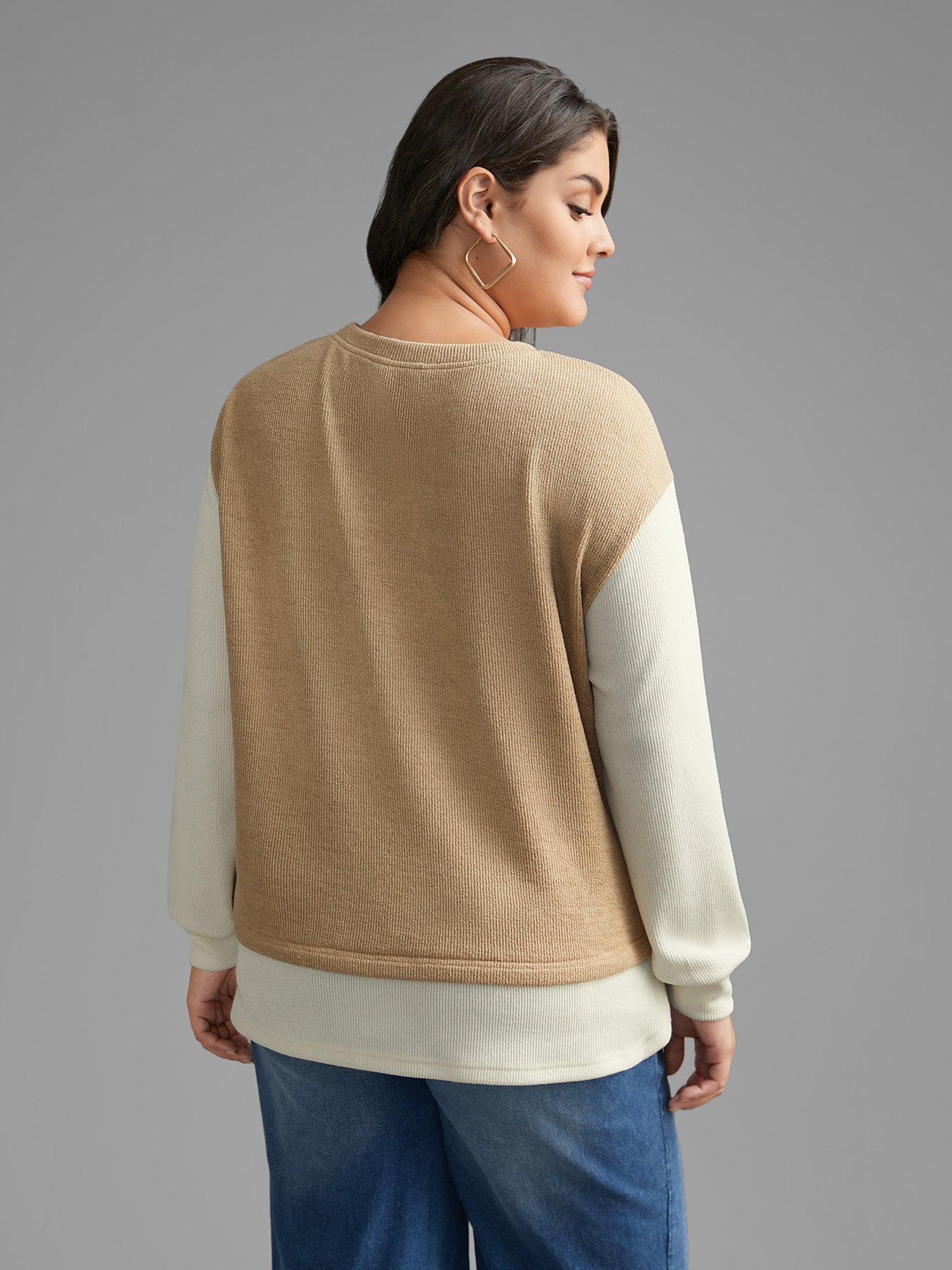 2-In-1 Round Neck Sweatshirt