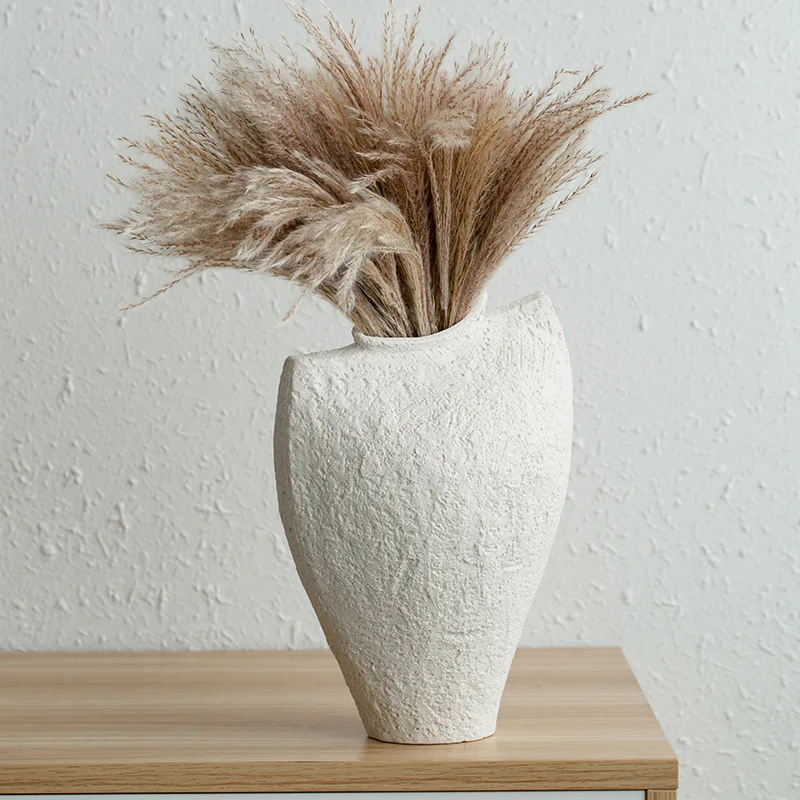 Retro Creative Vest Shape Hydroponic Flower Ceramic Vase Decoration