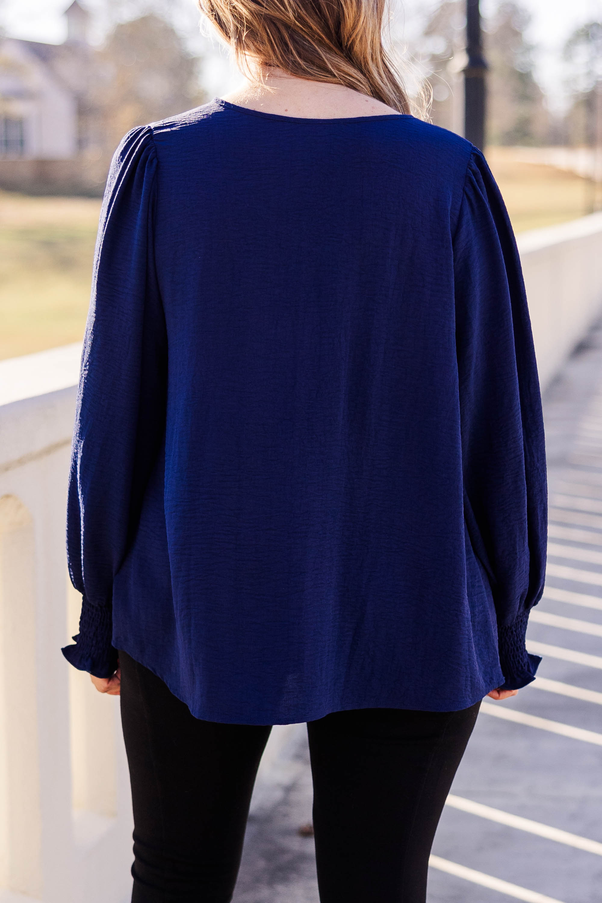 Runaway Rogue Top. Navy