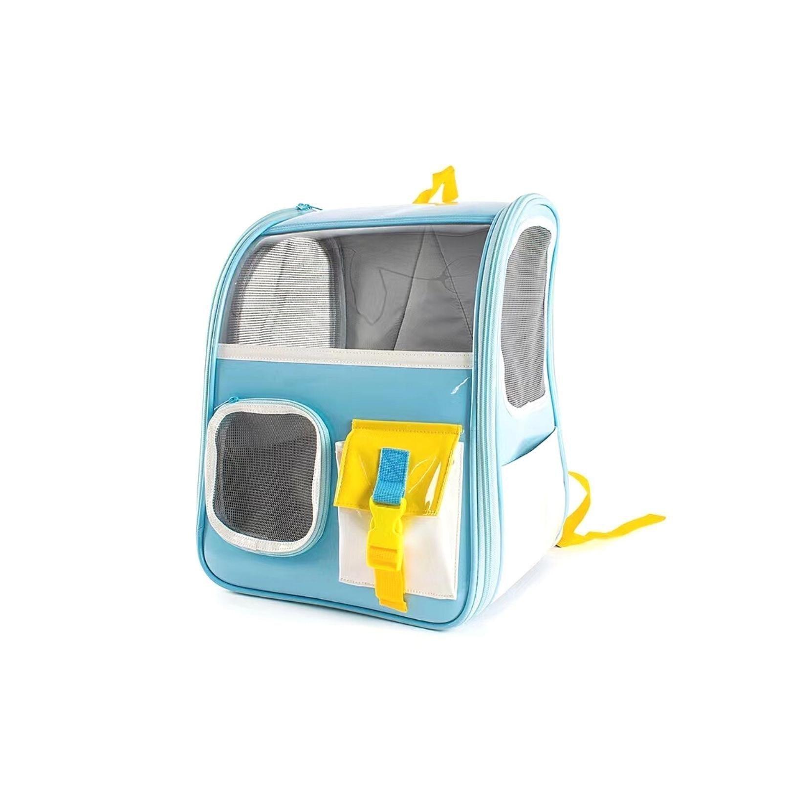 Back to School Clear Shoulder Bag Cat and Small Dog Carrier