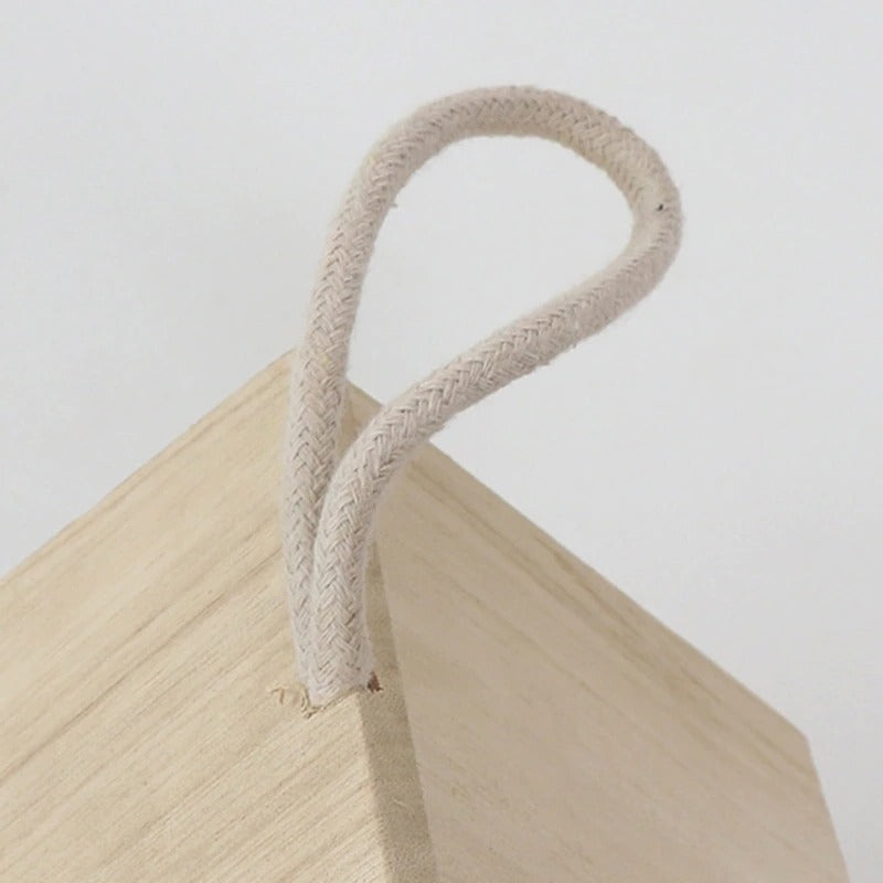 Hanging Wooden Bird Nest