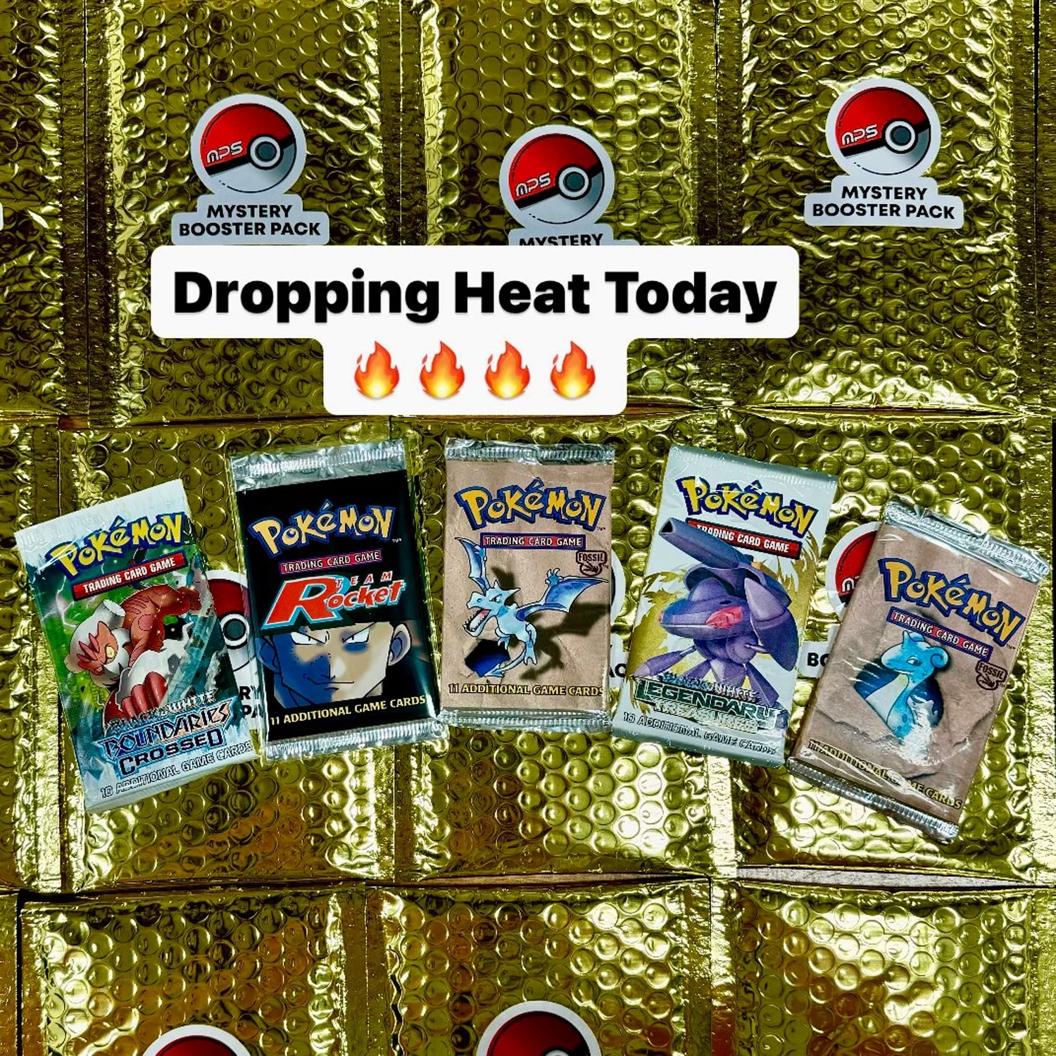 10X Pokémon Booster Packs
