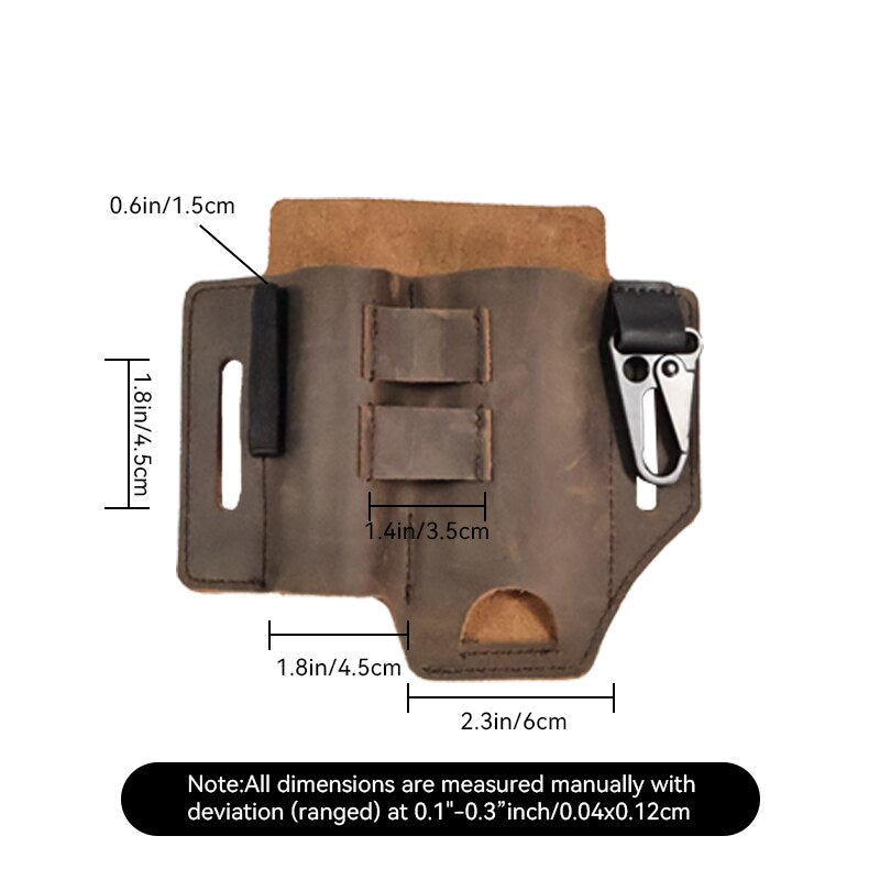 RoamReady Leather Multi-tool Belt Organizer