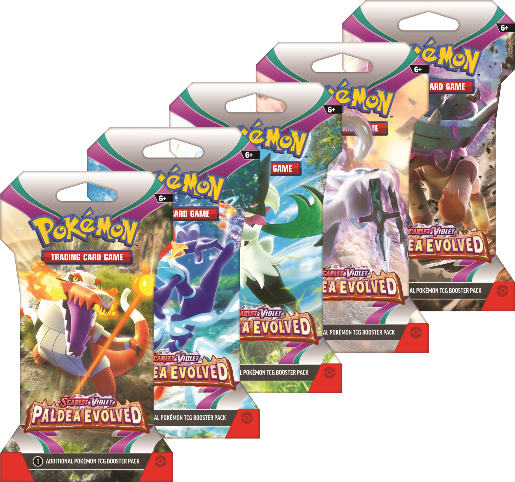 Pokémon: Scarlet and Violet - Paldea Evolved Sleeved Booster Pack