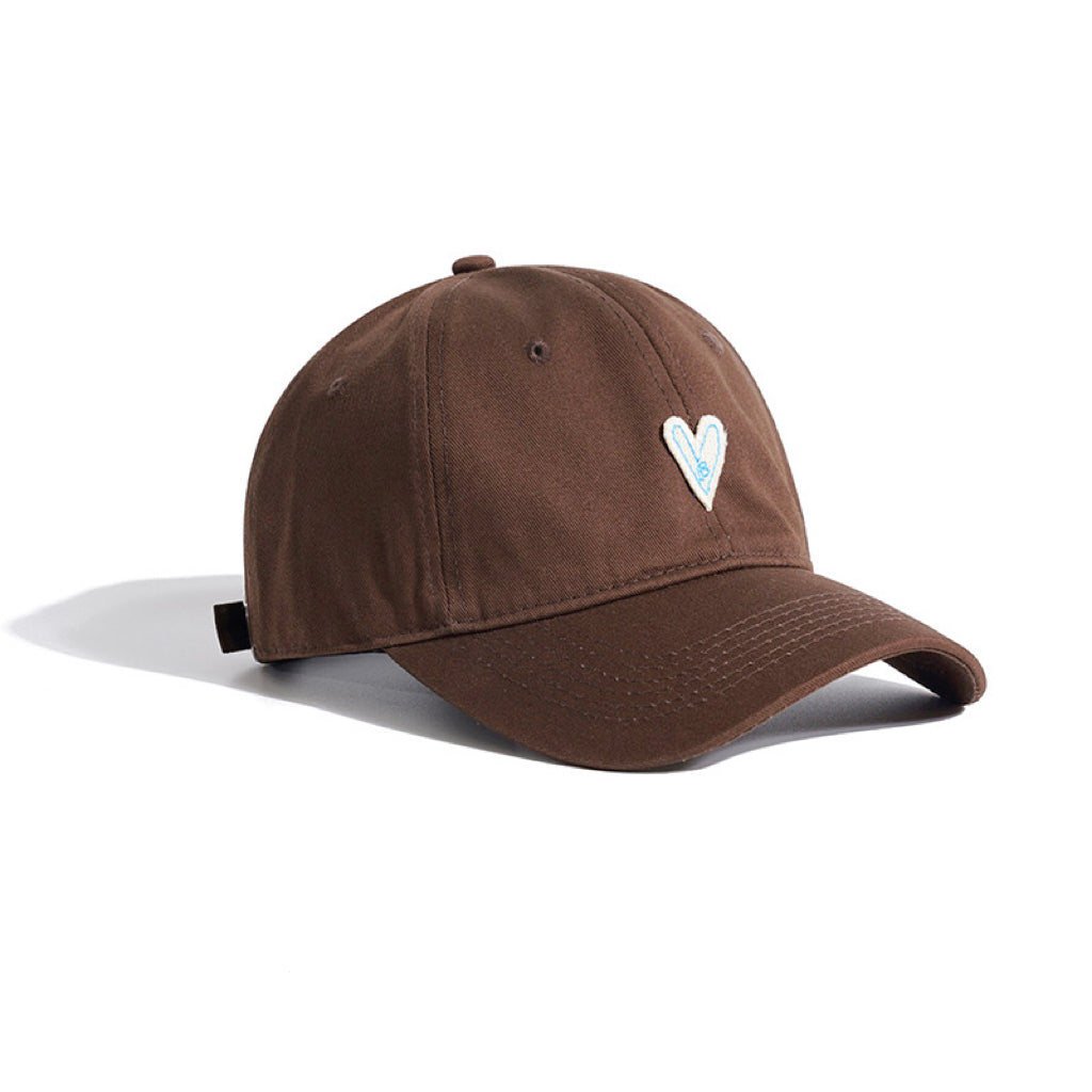 Heart Embroidery Cap