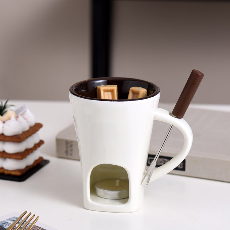 🍫Ceramic Chocolate Fondue Mug