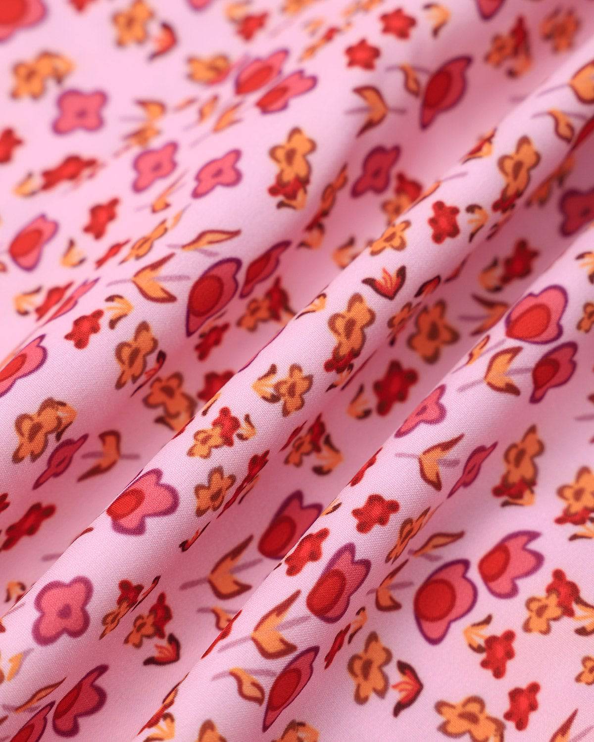 The Frill Trim Floral Cami Dress