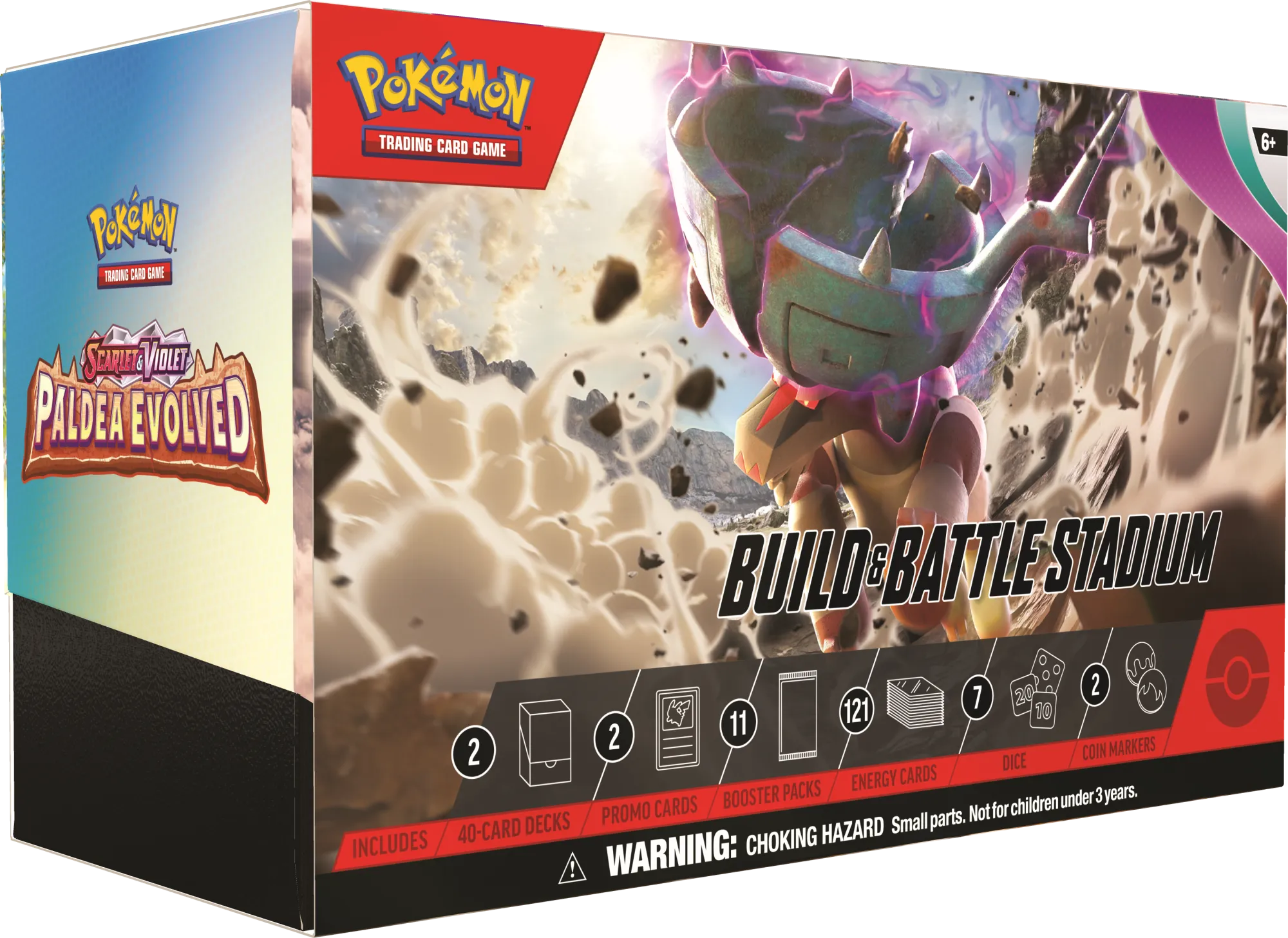 Pokémon: Scarlet and Violet - Paldea Evolved Build and Battle Stadium
