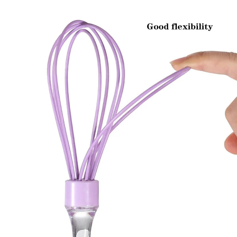Silicone Hand-held Egg Beater