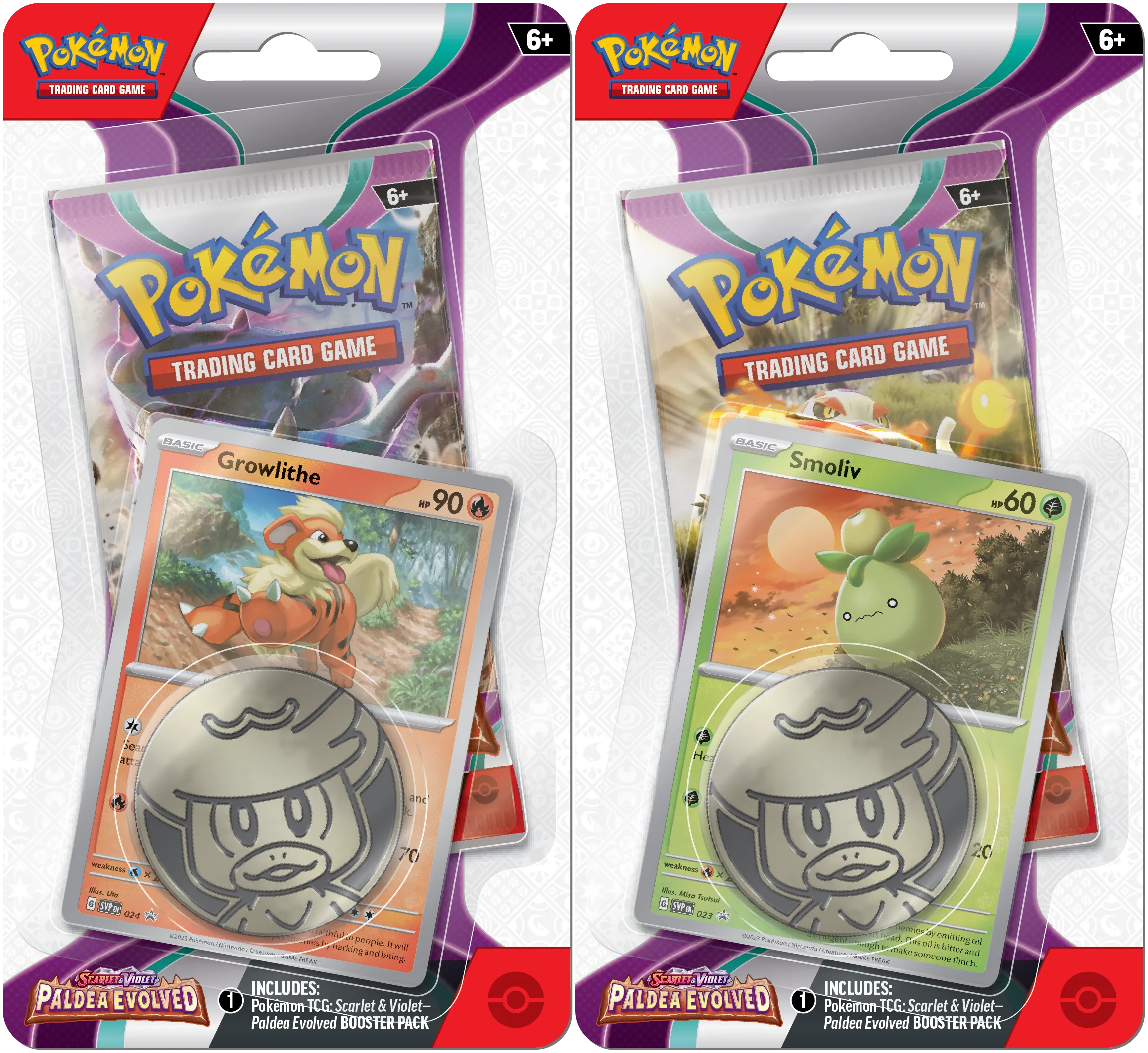 Pokémon: Scarlet and Violet - Paldea Evolved Checklane Blisters