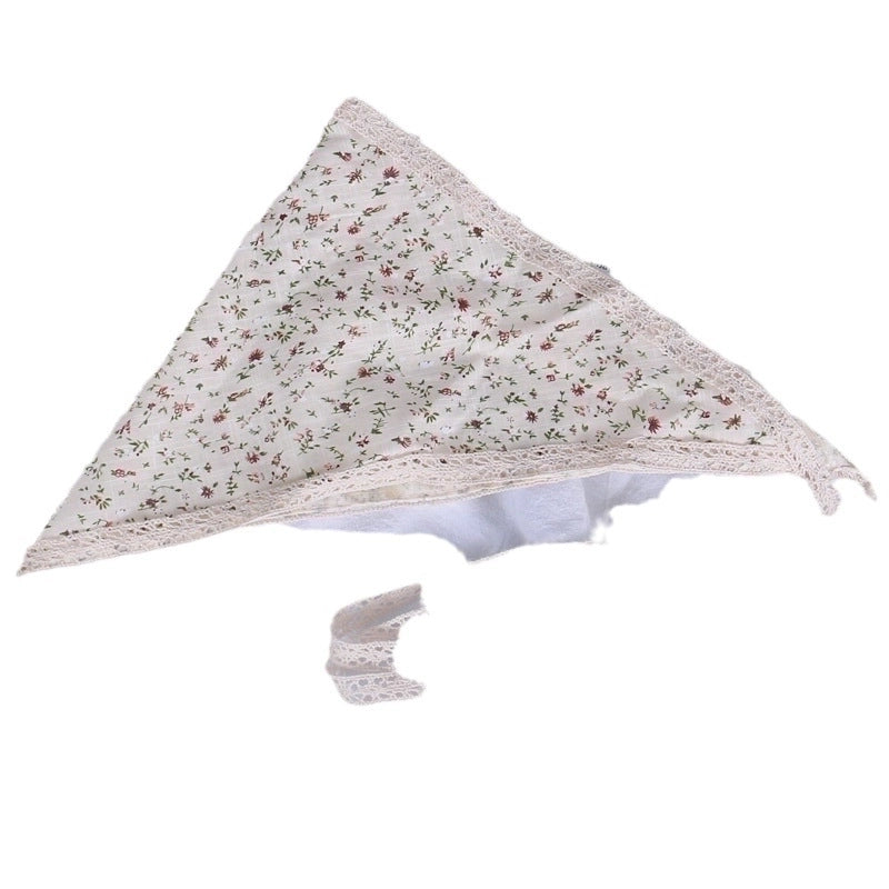 Women's Casual Sweet Ditsy Floral Polyester Lace