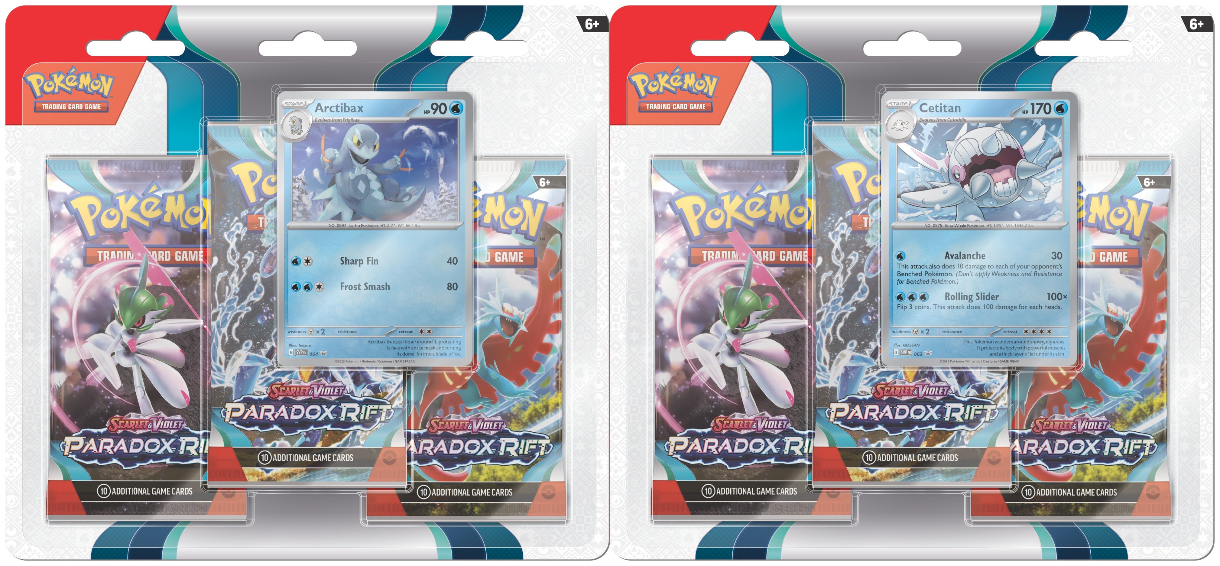 Pokémon: Scarlet & Violet - Paradox Rift 3PK Blister Combo