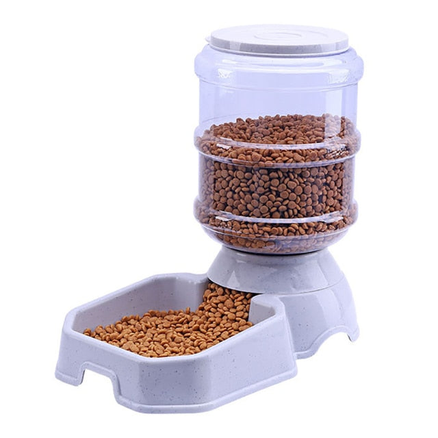 Adjustable Dog Food & Water Automatic Feeder