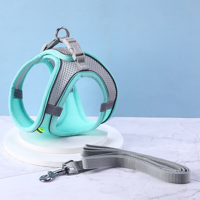 Dog Harness Vest With Leash For Small Dogs