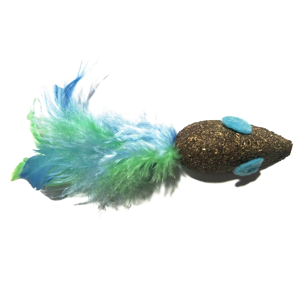 Toy Mouse With Catnip For Cat