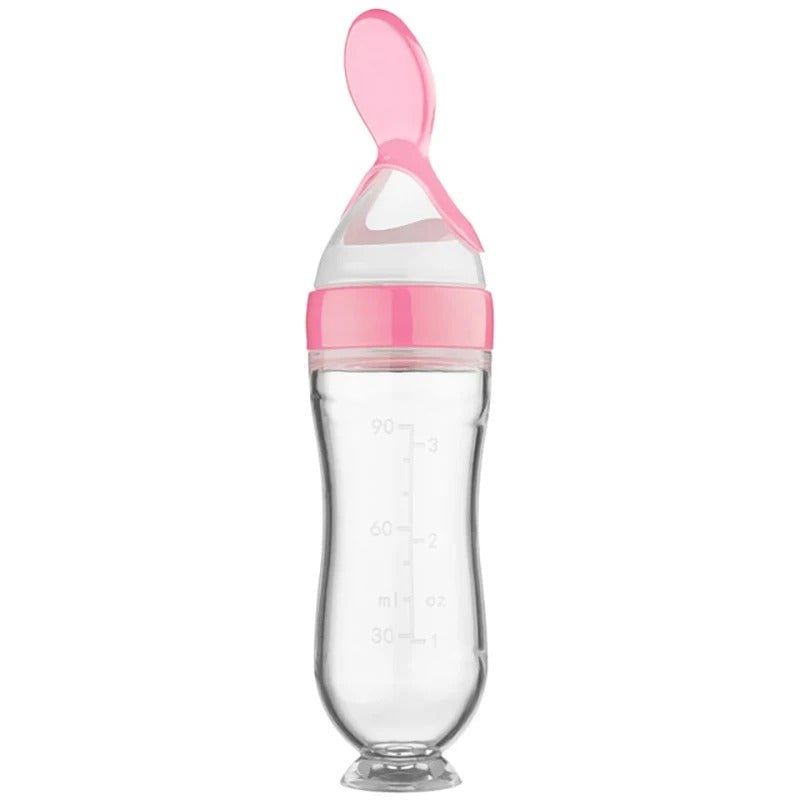 ⏰Hot Sale-49% OFF 👼Squeezable Baby Spoon Bottle（3pcs）
