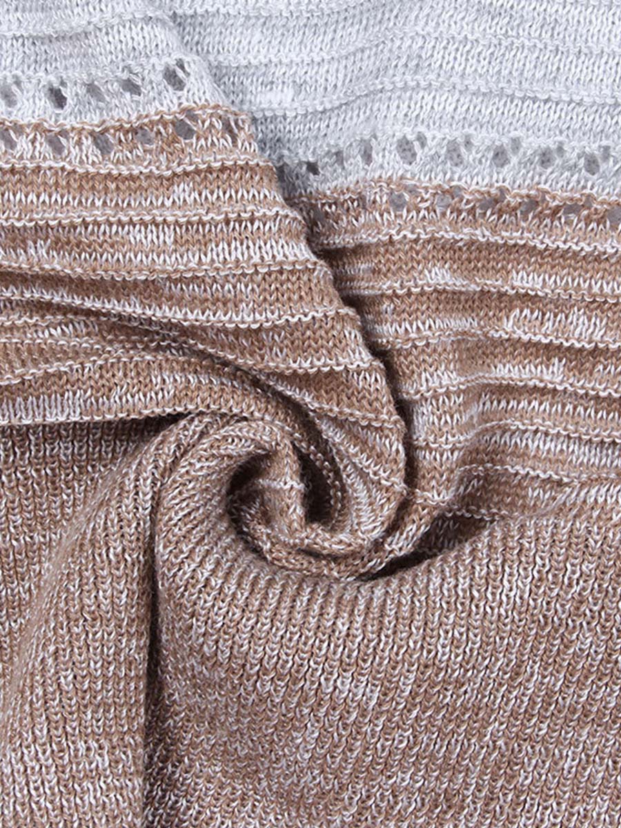 Hollow Out Knitted Tops