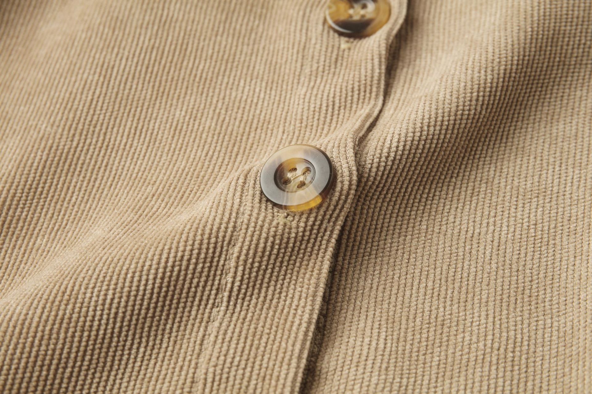 Single-Breasted Long-Sleeved Dress(4 colors)