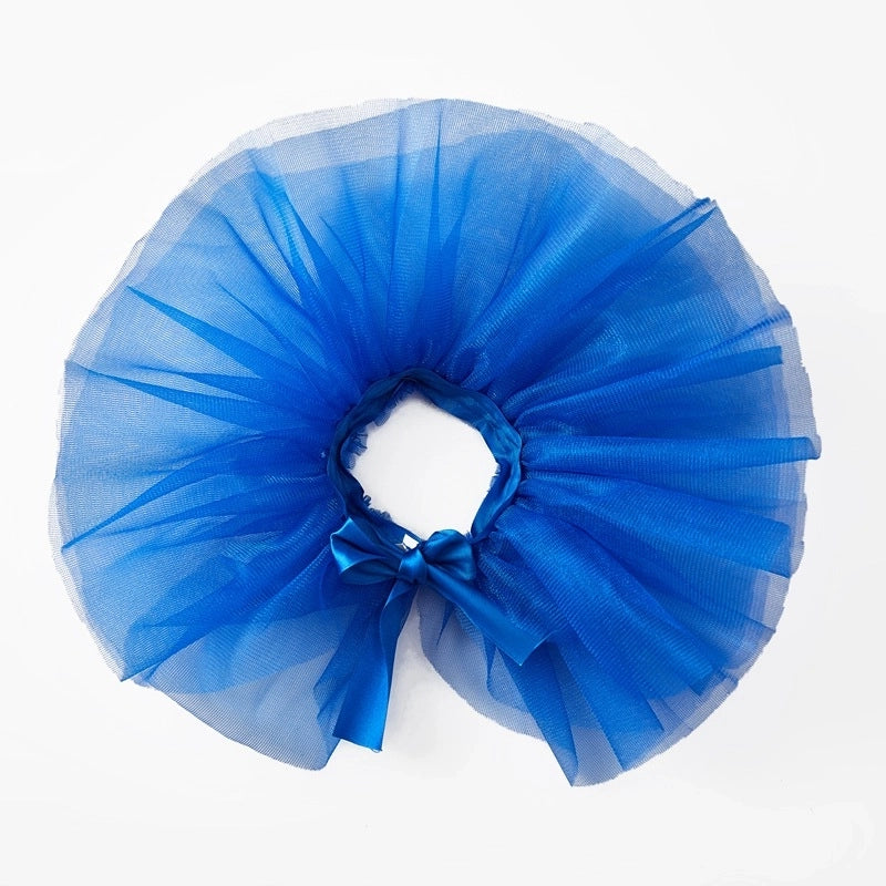 Summer Pet Bright Silk Yarn Dog Strap Skirt