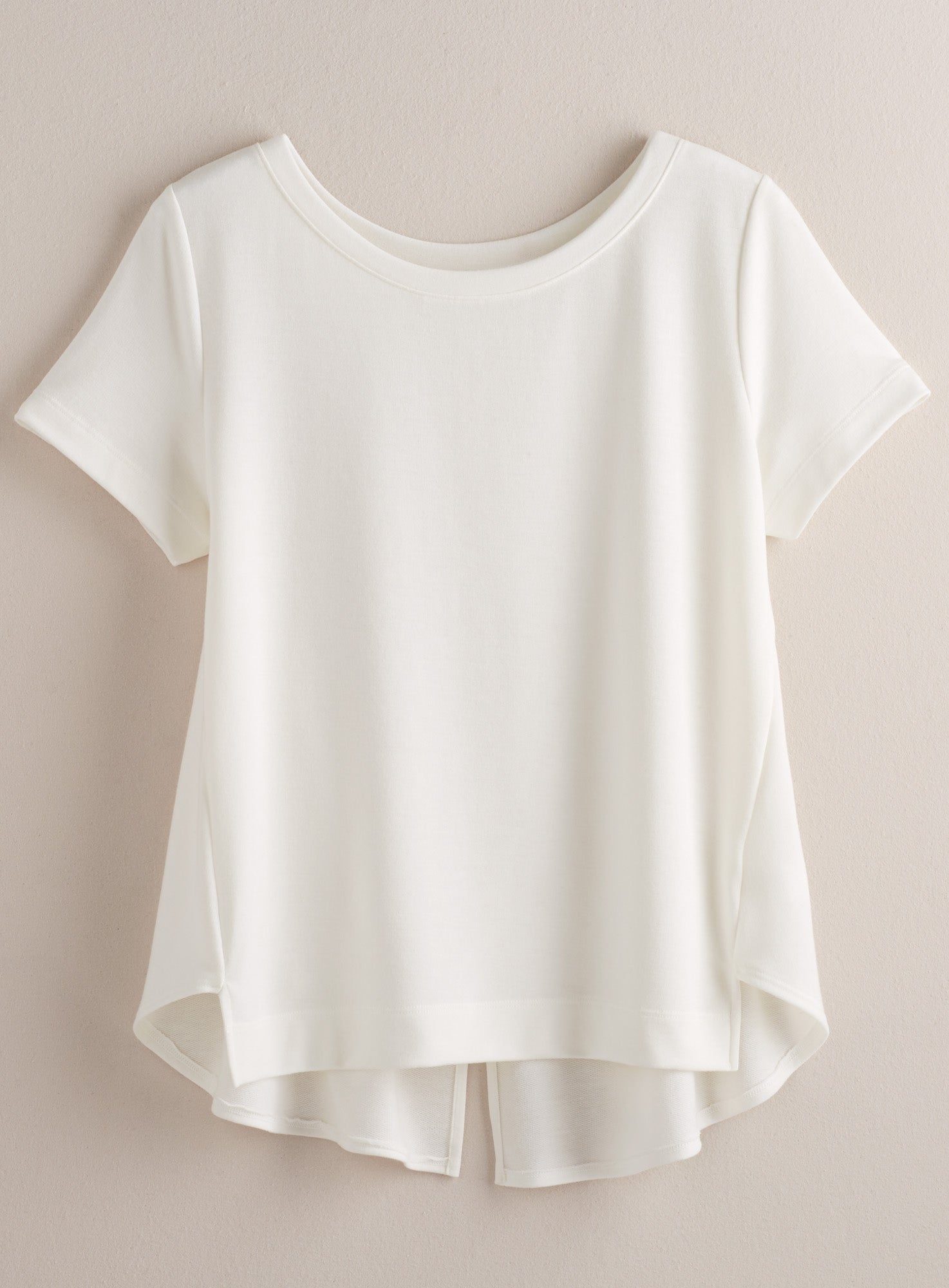 Swingy Slit-back Tee