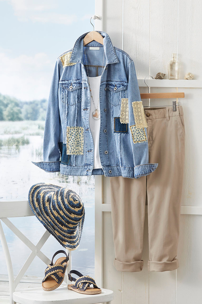 Denim & Lace Jacket