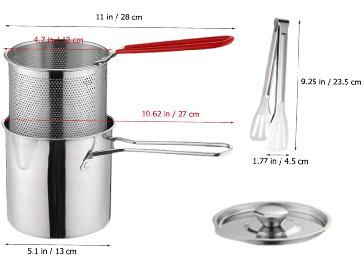 🔥LAST DAY SALE 49% OFF🎁304 Stainless Steel Multifuntional Fryer