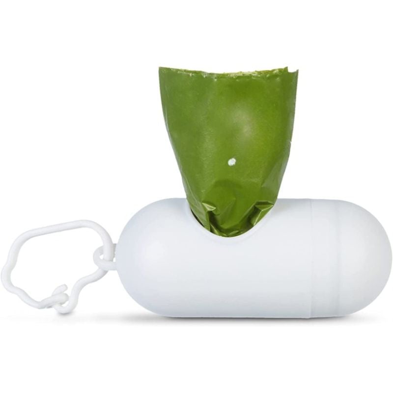 Dog Lavender Scented Dispenser And Leash Clip Dog Poop Bags