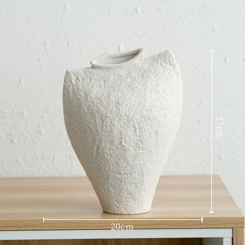 Retro Creative Vest Shape Hydroponic Flower Ceramic Vase Decoration