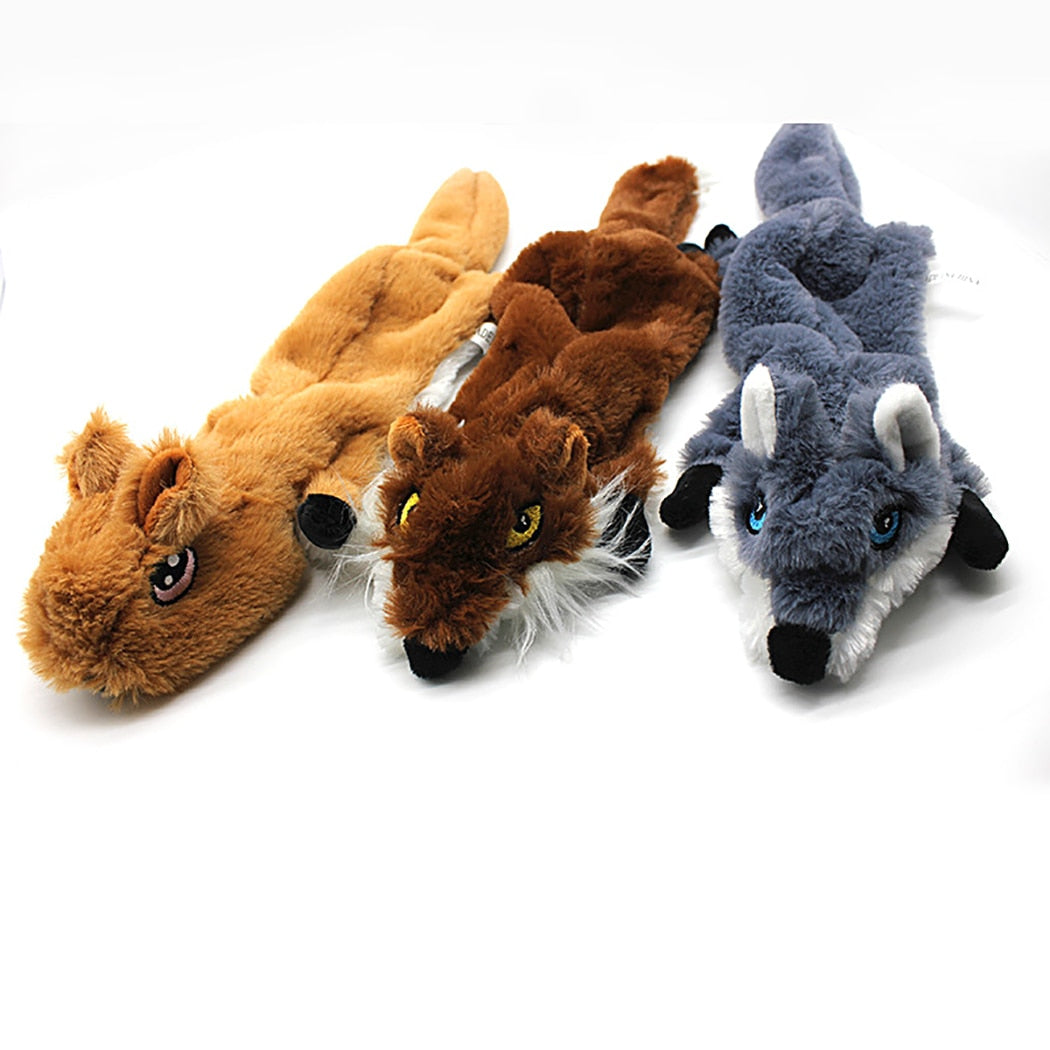 Animal-Shaped Squeaky Chew Toys for Dog
