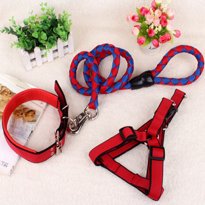 Dog Leash Harness Collar