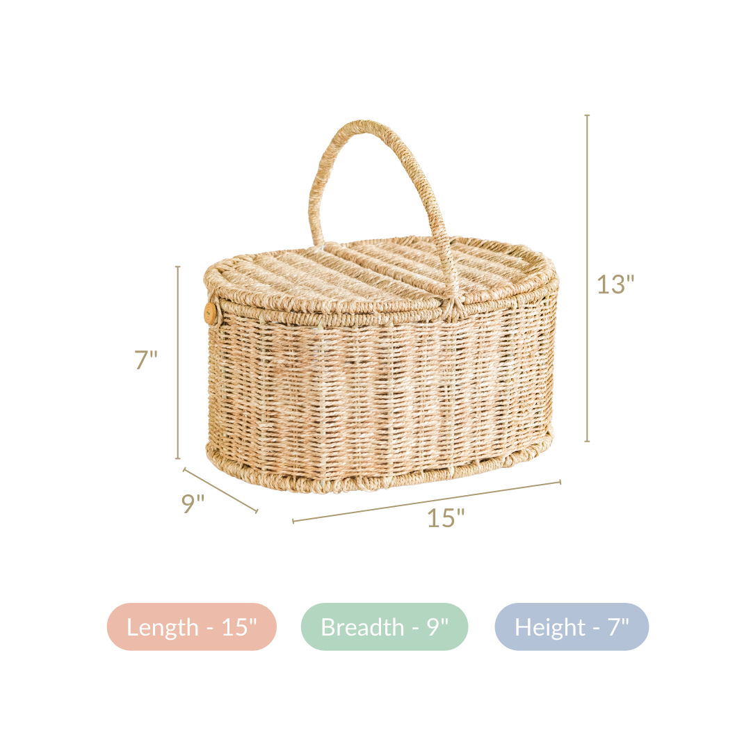 Sabai Chic Sustainable Picnic Basket