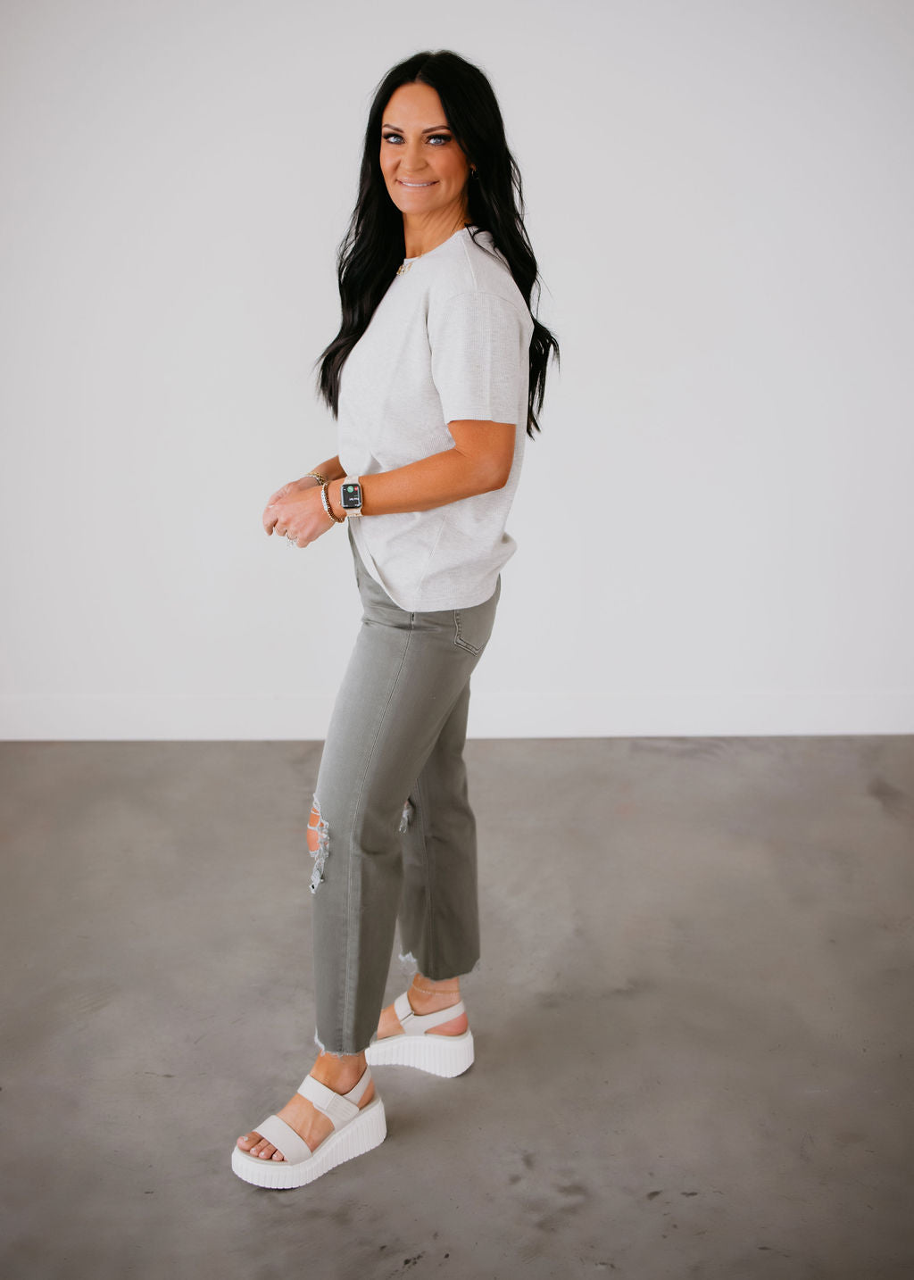 Westin Waffle Tee by Chelsea DeBoer