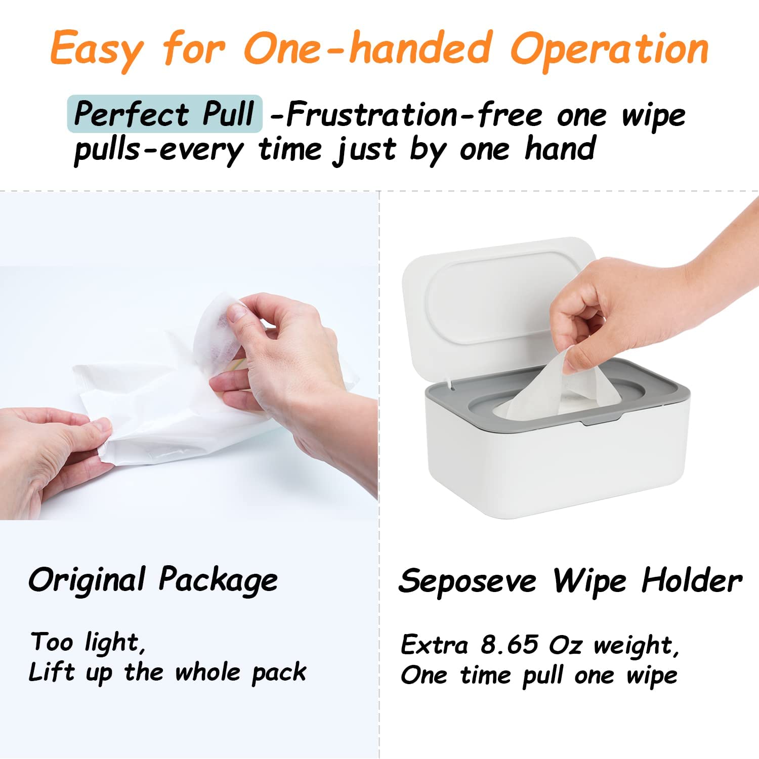 Wipes Dispenser Holder Tissue Storage Box Case With Lid. Wet Wipes Tissue Box