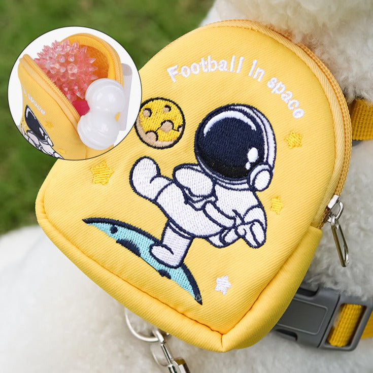 Printed Bag Breathable Dog Harness&Leash