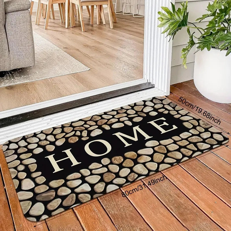 Casual Letter Diatom Ooze Carpet Bathing