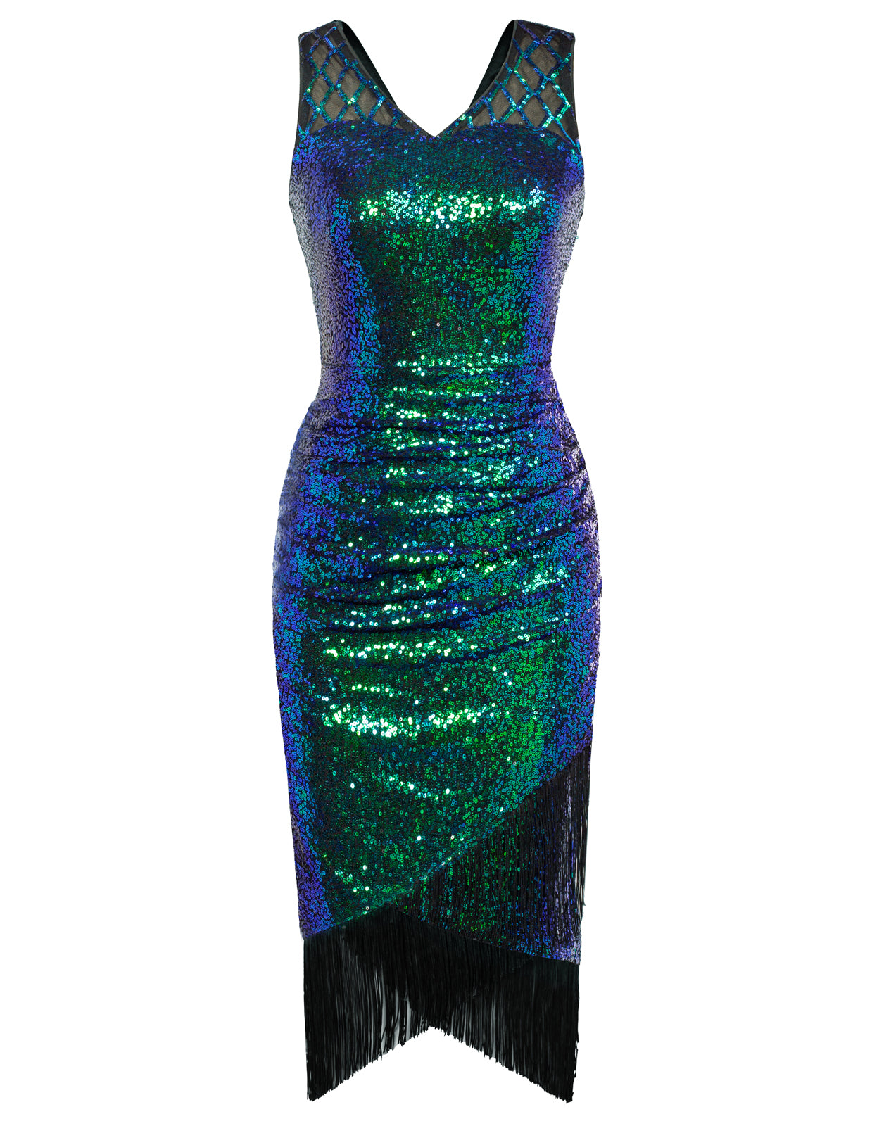 Seckill Offer⌛Sequin Dress Simple 1920s Flapper Cocktail Party Dresses