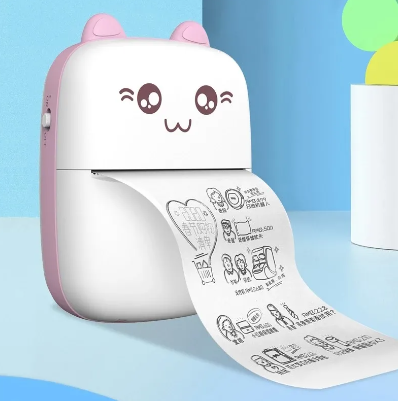 Portable Thermal Mini Photo Printer. Mini Pocket Printer