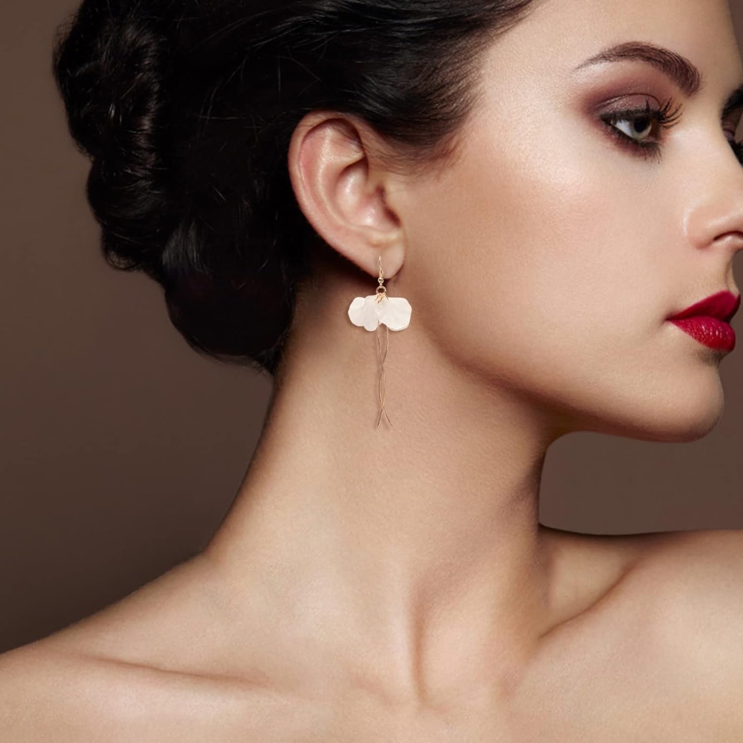 Luxurious Floral Earrings