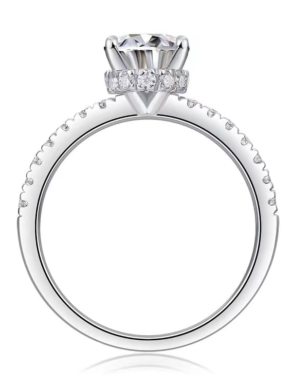 925 Sterling Silver Cubic Zirconia Ring