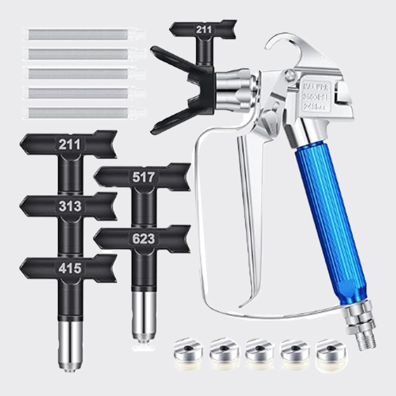 Airless paint spray gun