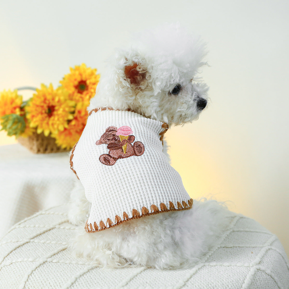 Ice Cream Bear Dog Cat Vest