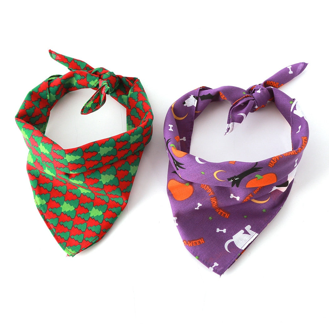 Halloween Themed Bandanas For Dogs