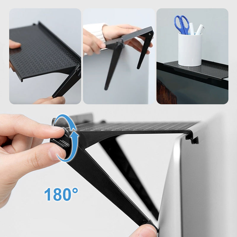 📺🛠️ Adjustable TV Top Shelf Without Drilling – Sturdy, Multifunctional & Universal Fit (Quickly Organise Your Home!)