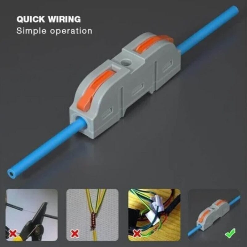 Push-type Quick Connection Terminal. Wire Splitter