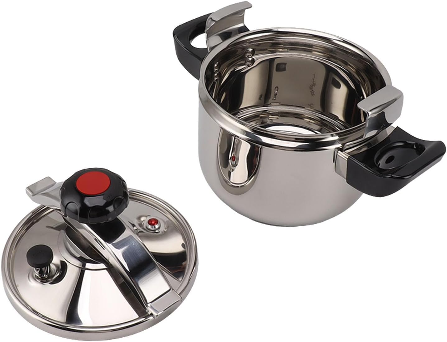 Pressure Cookers, Stainless Steel Pressure Cooker Slow Cooker High Speed Stove Top Pressure Cooker Instant Fast Cooking Pot (7L)