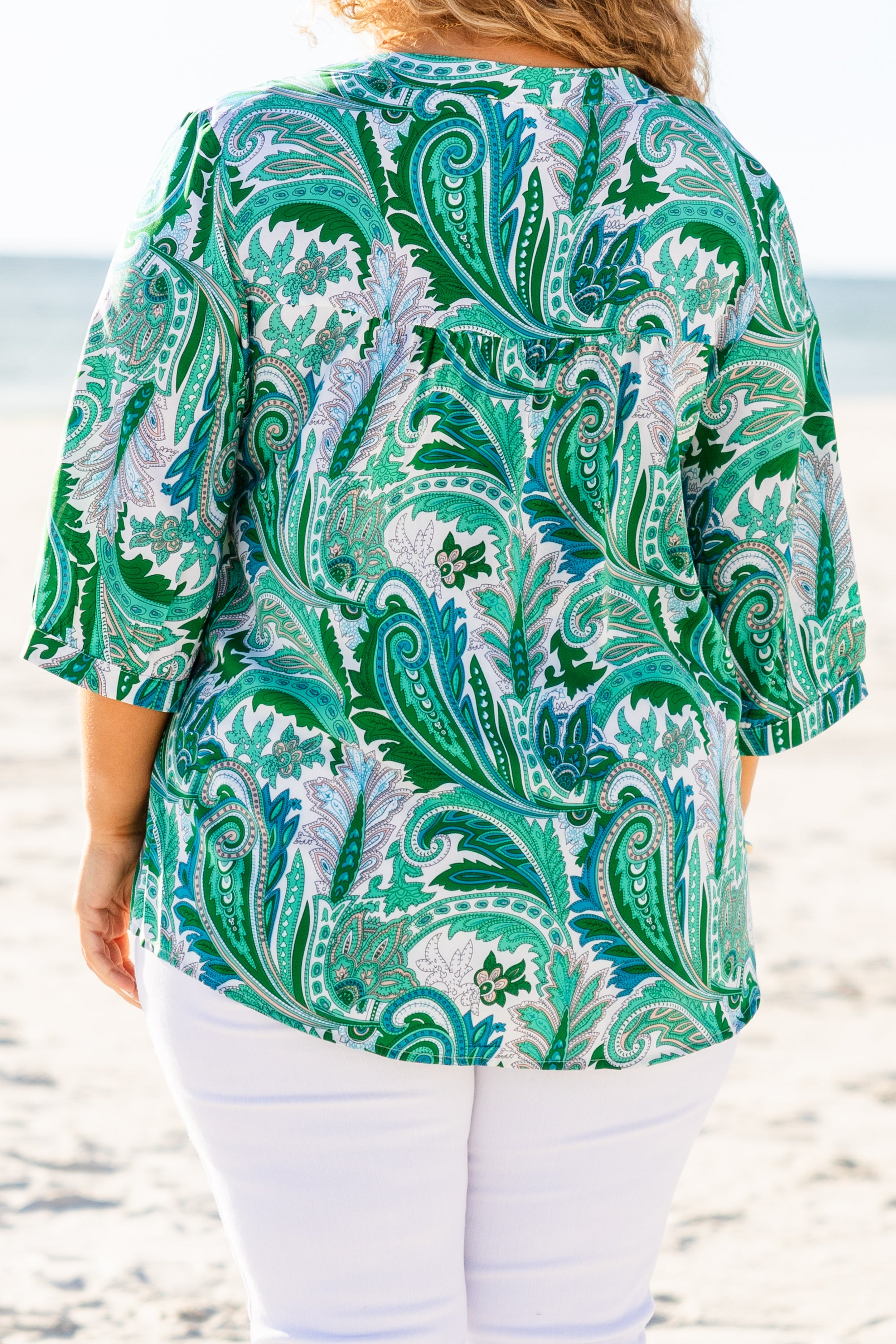 Magnify Your Love Top. Green