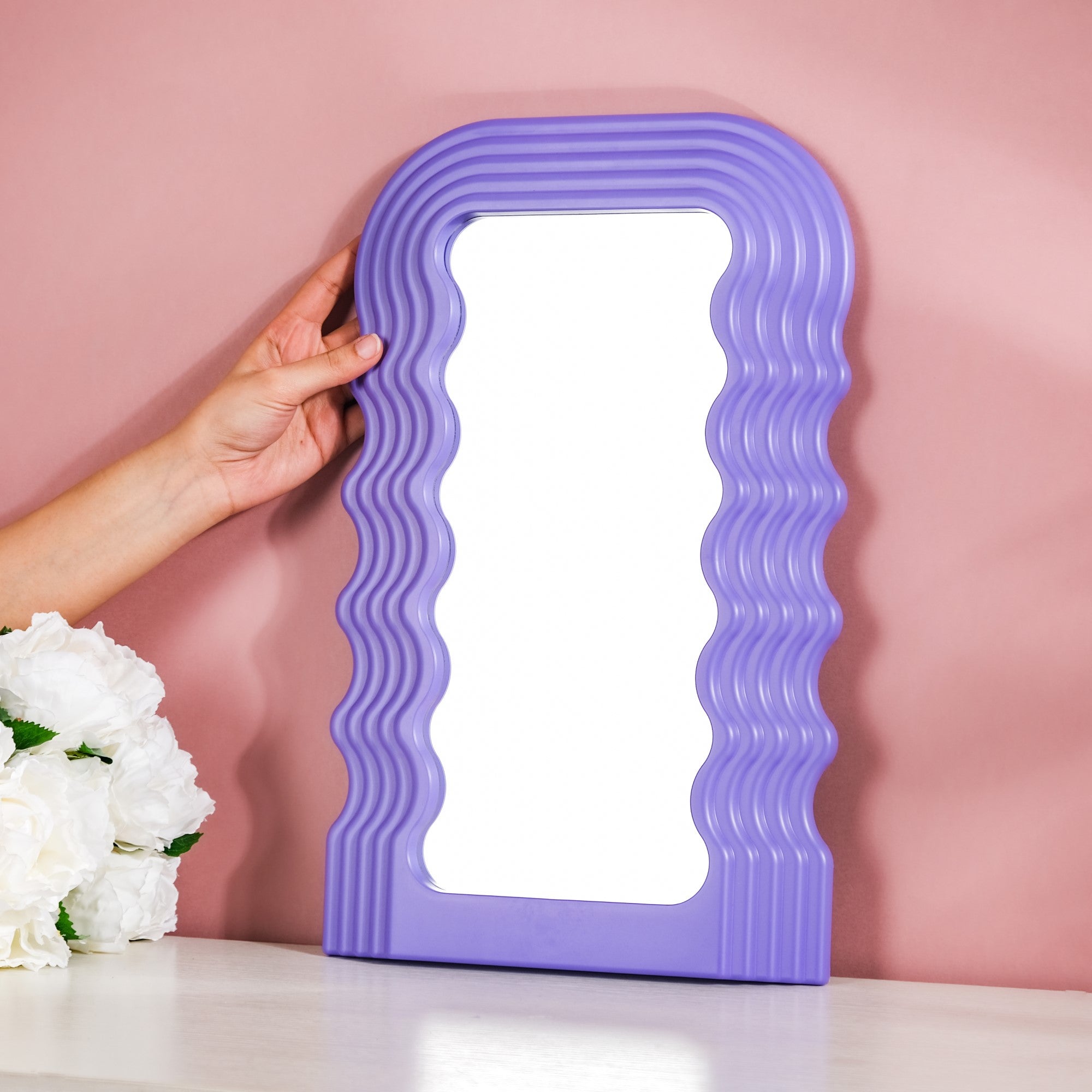 Waves Mirror Purple
