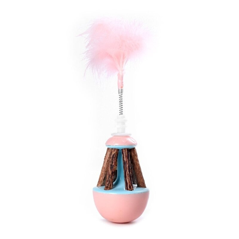 Interactive Feather Ball Toys
