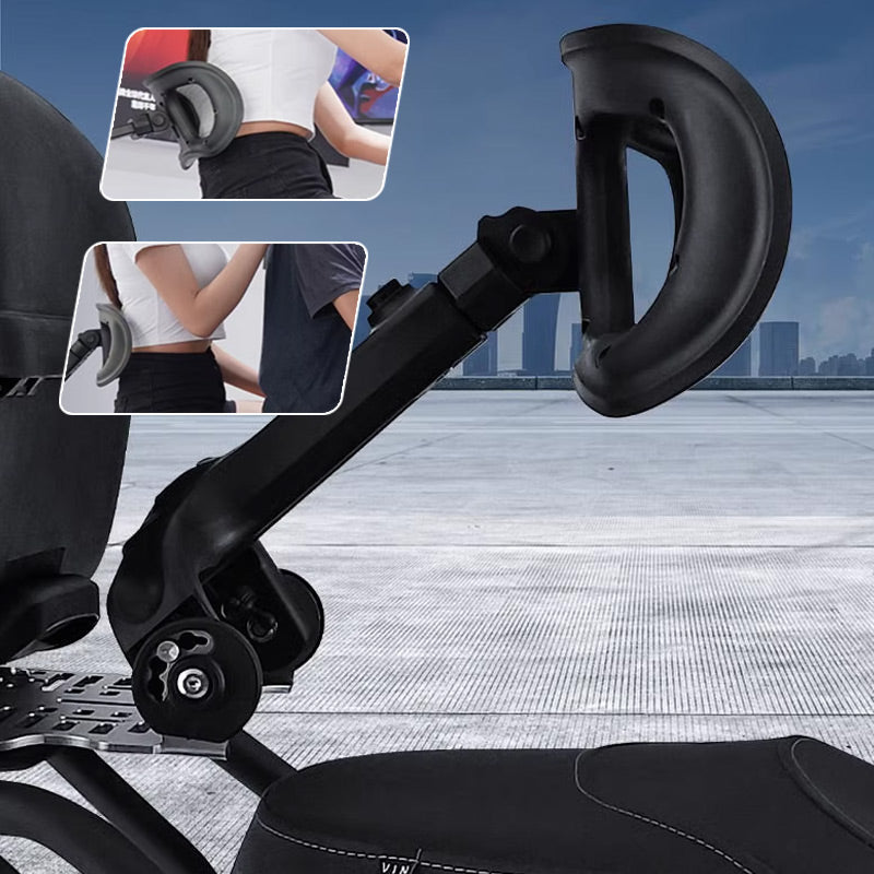 Motorcycle Adjustable Plug-in Rider Backrest