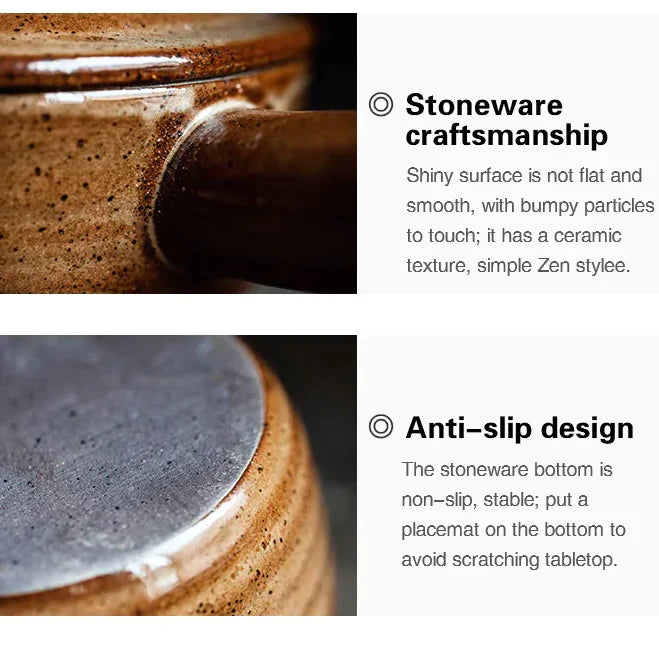 🔥BUY 2 FREE SHIPPING🔥 Stoneware Retro Soup Pot